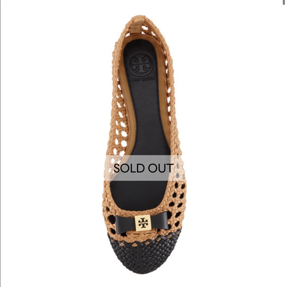 Tory Burch woven flats size 7